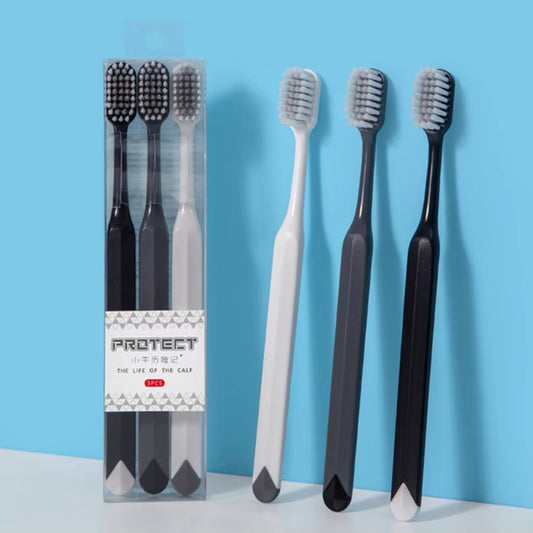 Premium Soft Bristle Toothbrush 3-Pack