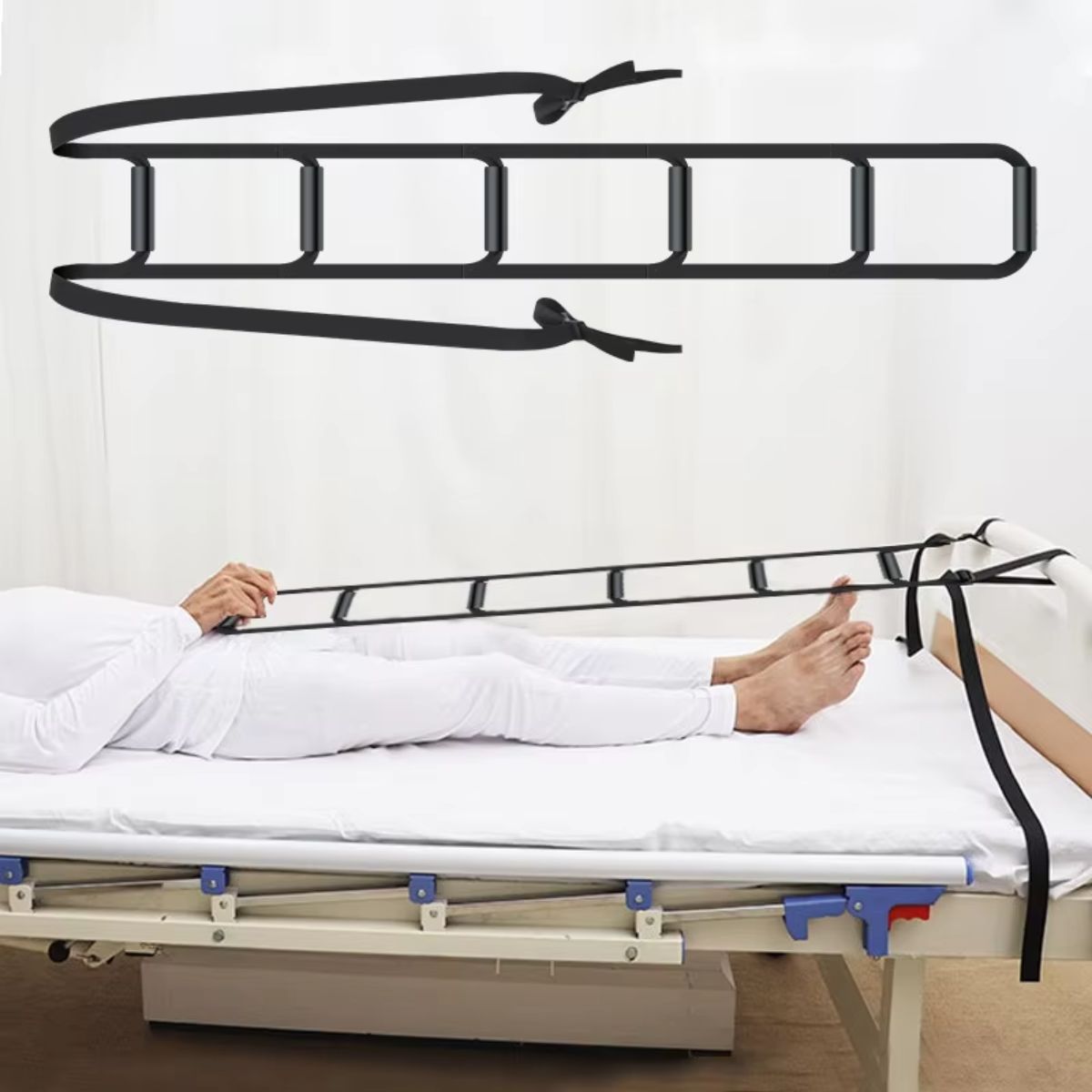 Adjustable Elderly Bed Assist Pull-Up Strap